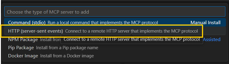 Select HTTP Server